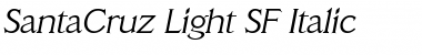 Download SantaCruz Light SF Font Download SantaCruz Light SF Font