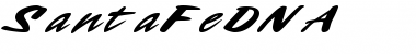 Download SantaFeDNA Font Download SantaFeDNA Font