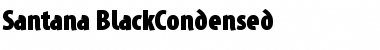 Download Santana-BlackCondensed Font Download Santana-BlackCondensed Font
