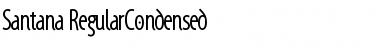 Download Santana-RegularCondensed Font Download Santana-RegularCondensed Font
