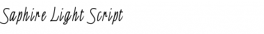 Download Saphire Light Script Font Download Saphire Light Script Font