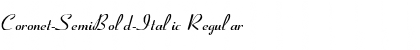 Download Coronet-SemiBold-Italic Font Download Coronet-SemiBold-Italic Font