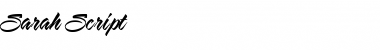 Download SARAH SCRIPT Font Download SARAH SCRIPT Font