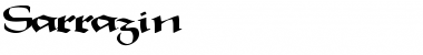 Download Sarrazin Font Download Sarrazin Font