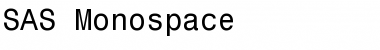 Download SAS Monospace Font Download SAS Monospace Font