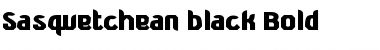 Download Sasquetchean black Font Download Sasquetchean black Font