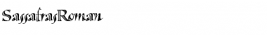 Download SassafrasRoman Font Download SassafrasRoman Font
