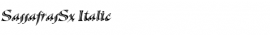 Download SassafrasSx Font Download SassafrasSx Font