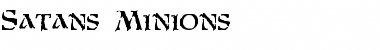 Download Satans Font Download Satans Font