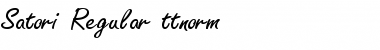 Download Satori Font Download Satori Font