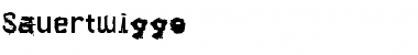 Download Sauertwiggo Font Download Sauertwiggo Font