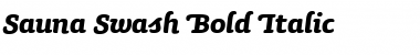 Download Sauna Swash Font Download Sauna Swash Font