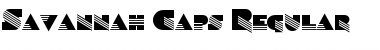 Download Savannah-Caps Font Download Savannah-Caps Font