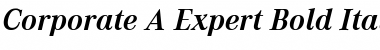 Download Corporate A Expert BQ Font Download Corporate A Expert BQ Font