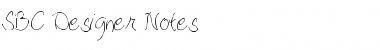 Download SBC Designer Notes Font Download SBC Designer Notes Font