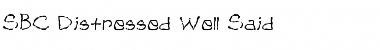 Download SBC Distressed Well Said Font Download SBC Distressed Well Said Font