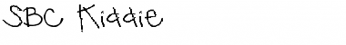 Download SBC Kiddie Font Download SBC Kiddie Font