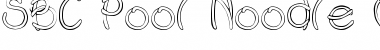 Download SBC Pool Noodle Outline Font Download SBC Pool Noodle Outline Font