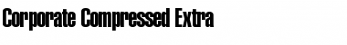 Download Corporate Compressed Extra Font Download Corporate Compressed Extra Font
