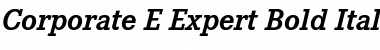 Download Corporate E Expert BQ Font Download Corporate E Expert BQ Font