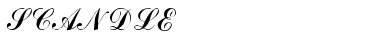 Download SCANDLE Font Download SCANDLE Font