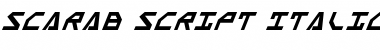 Download Scarab Script Italic Font Download Scarab Script Italic Font