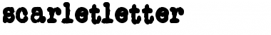 Download ScarletLetter Font Download ScarletLetter Font
