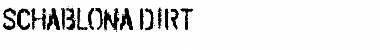 Download SCHABLONA DIRT Font Download SCHABLONA DIRT Font