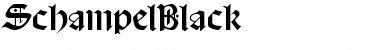 Download SchampelBlack Font Download SchampelBlack Font
