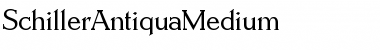 Download SchillerAntiquaMedium Font Download SchillerAntiquaMedium Font