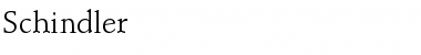 Download Schindler Font Download Schindler Font