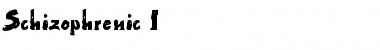 Download Schizophrenic 1 Font Download Schizophrenic 1 Font