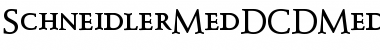 Download SchneidlerMedDCDMed Font Download SchneidlerMedDCDMed Font