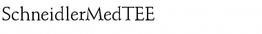 Download SchneidlerMedTEE Font Download SchneidlerMedTEE Font