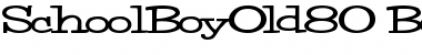 Download SchoolBoyOld80 Font Download SchoolBoyOld80 Font