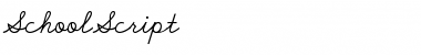 Download SchoolScript Font Download SchoolScript Font