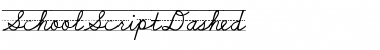 Download SchoolScriptDashed Font Download SchoolScriptDashed Font