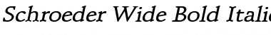 Download Schroeder Wide Font Download Schroeder Wide Font