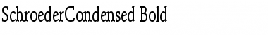 Download SchroederCondensed Font Download SchroederCondensed Font