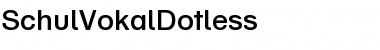 Download SchulVokalDotless Font Download SchulVokalDotless Font