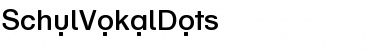 Download SchulVokalDots Font Download SchulVokalDots Font