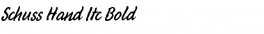 Download SchussHandITC Font Download SchussHandITC Font