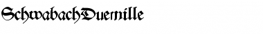 Download SchwabachDuemille Font Download SchwabachDuemille Font