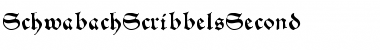 Download SchwabachScribbelsSecond Font Download SchwabachScribbelsSecond Font