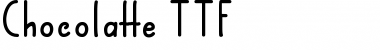 Download Chocolatte Font Download Chocolatte Font