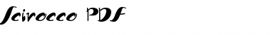 Download Scirocco Font Download Scirocco Font