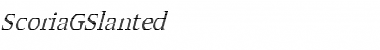 Download ScoriaGSlanted Font Download ScoriaGSlanted Font