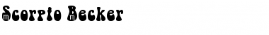 Download Scorpio Becker Font Download Scorpio Becker Font