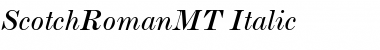 Download ScotchRomanMT Font Download ScotchRomanMT Font