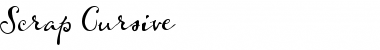 Download Scrap Cursive Font Download Scrap Cursive Font